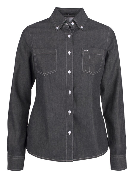 Jupiter Ladies Shirt Black denim XS