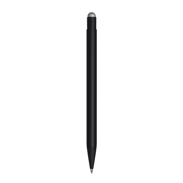 Aluminium Ballpoint Pen Black Beauty - Black / Silver