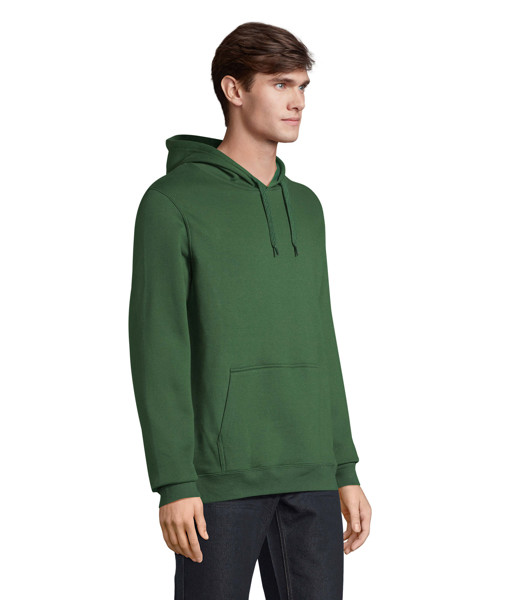 SNAKE Felpa uni cappuccio - Verde BottigliaL