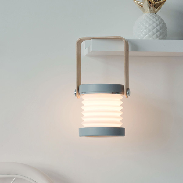 Portable LED lamp with lantern