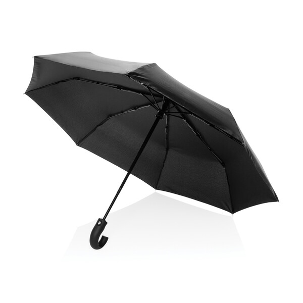 KENTO URBAN 21'' AWARE™ 190T RPET auto open/close umbrella - Black