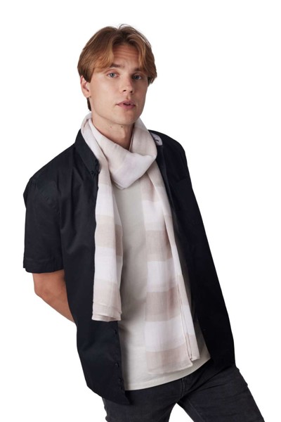 Cheche Scarf - Black / Dark Grey