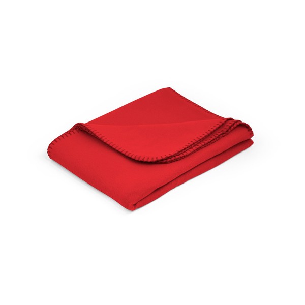 GALLIOT. Teplá deka (180 g/m²) z recyklovaného polyesteru (100% rPET) - Červená