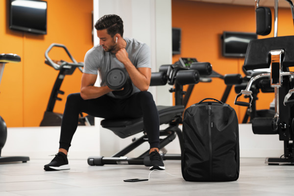 XD Design business,gym backpack 16–24L,USB port