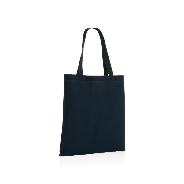 Sac tote bag en coton recyclé 145 gr Impact AWARE™ - Bleu Marine