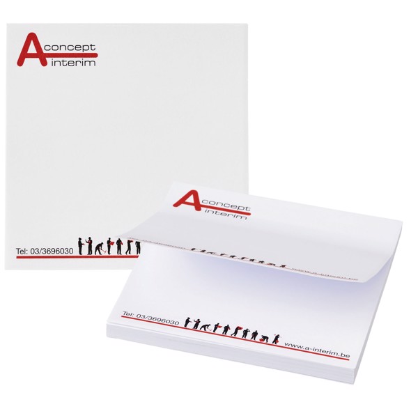 Sticky-Mate® Haftnotizen 100 x 100 mm - weiss / 25 pages