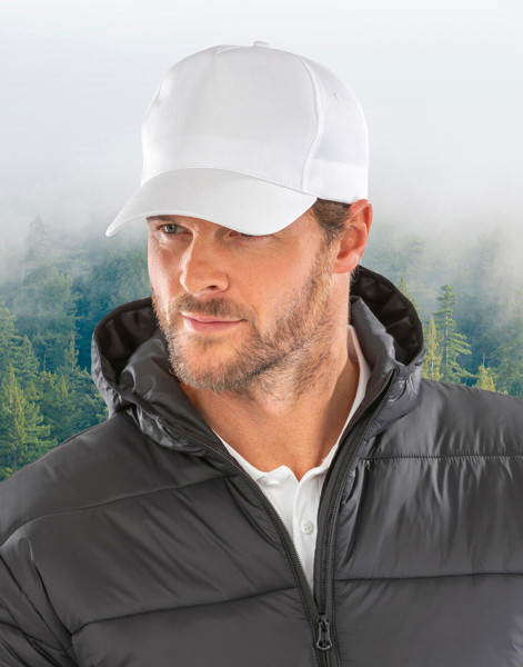 Core Recycled Printers Cap - White / ONE SIZE