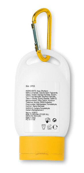 30 ml loţiune de plajă Suncare - Galben
