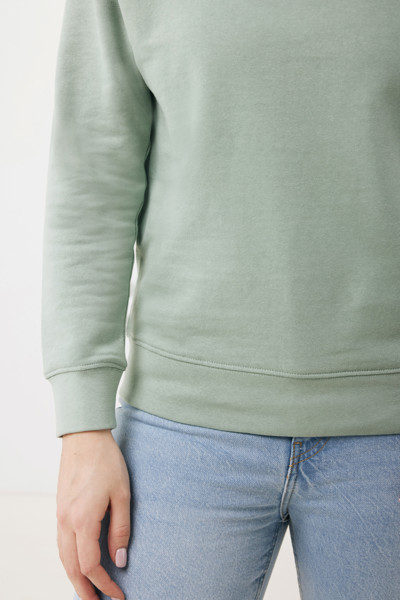 Lehká mikina Iqoniq Etosha z recykl. bavlny - Iceberg Green / XL