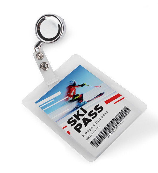 Metal skipass VIP