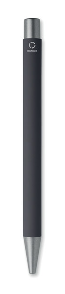 Recycled aluminium ball pen Nali - Black