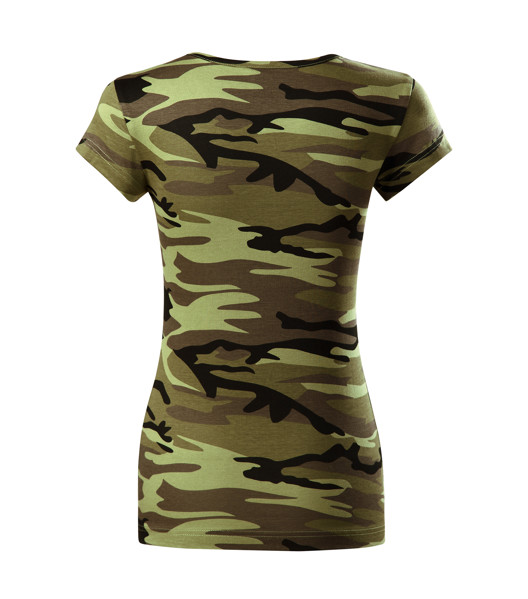 Tričko Dámské Malfini® Camo Pure - Camouflage Green / M