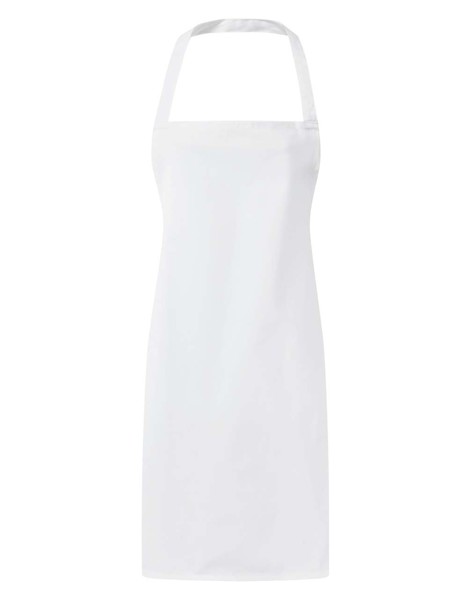 'Essential' Bib Apron - White