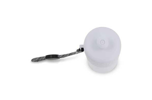 Bidon de sport avec bague 500ml - Blanc / Blanc