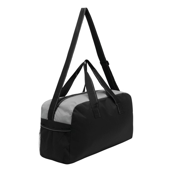 Sporttasche Fitness - Grau / Schwarz