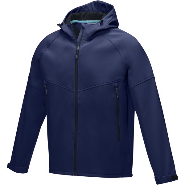 Giacca Coltan da uomo in softshell riciclato - Navy / M