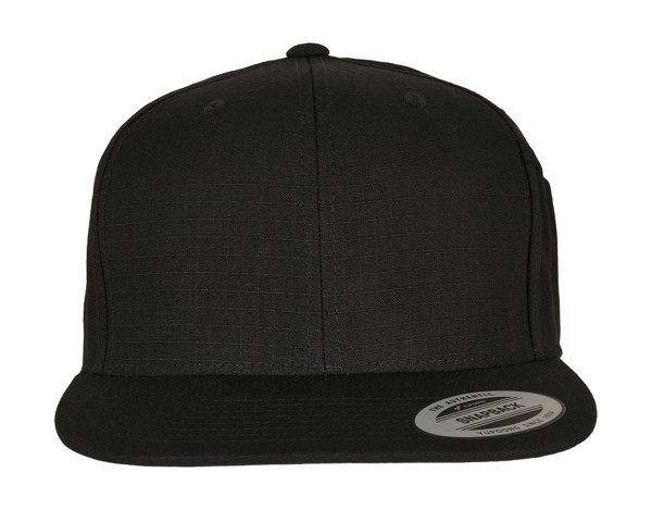 Pencil Holder Snapback Cap - Black / ONE SIZE