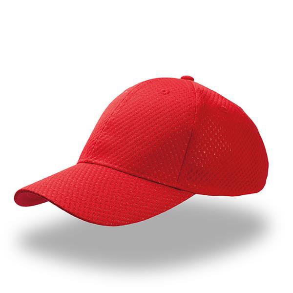 Boné Space, 100% Rede De Poliéster - Vermelho