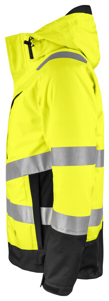 6445 Jacket 3-1 Hi Viz YELLOW/BLACK 4XL