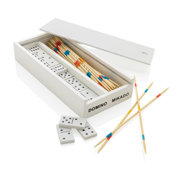 XD - Deluxe mikado/domino in wooden box