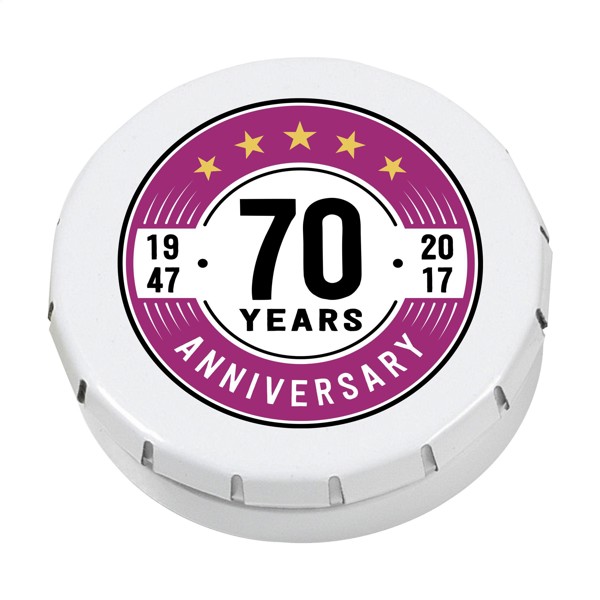 Mini ClicTin pastilles à la menthe - Blanc