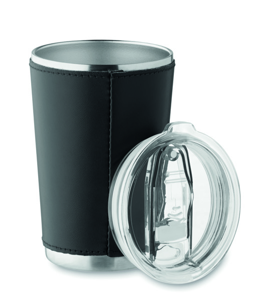 Double wall tumbler 350 ml Tumlado - Black