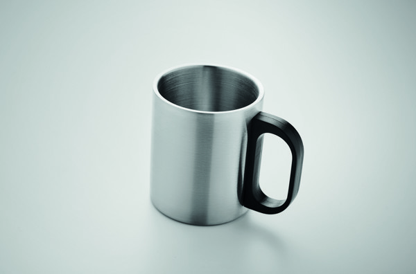 Taniss mug, stainless steel, 300 ml - Matt Silver