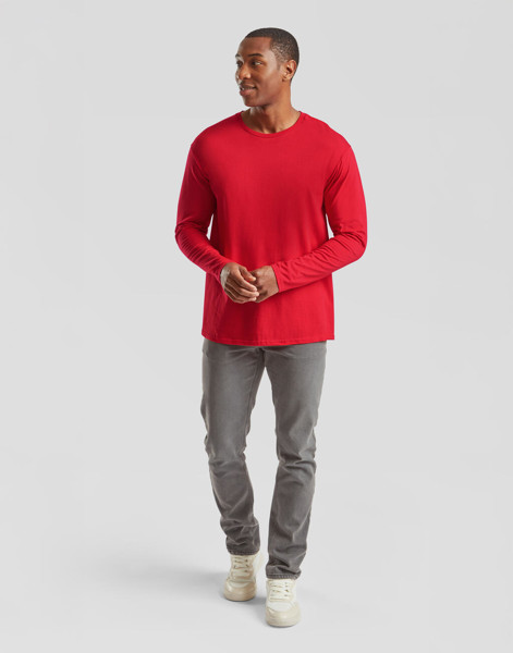 Iconic 150 Classic Long Sleeve T - White / 5XL