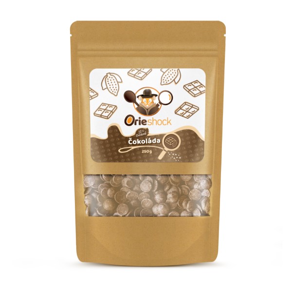 Orieshock Čokoláda tmavá 55% 250g