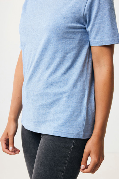 T-shirt léger en coton recyclé IQONIQ Sierra - Light Heather Blue / XXXL