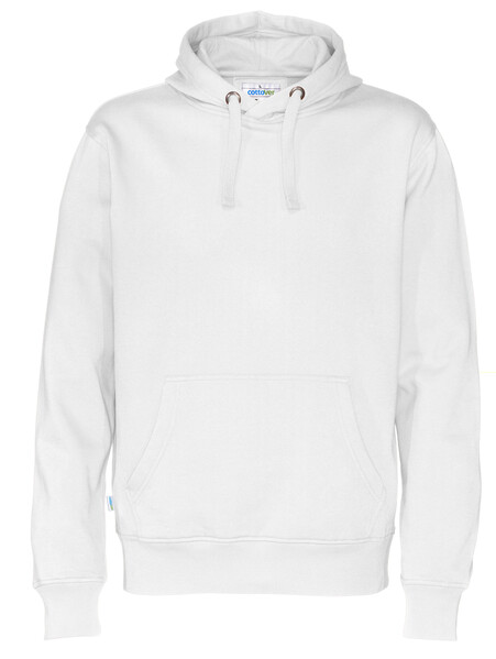Cottover Gots Hood Man white 4XL
