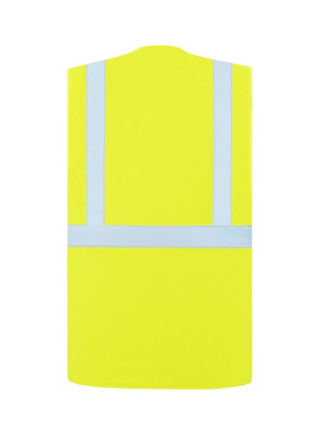 Padded Comf . Exec. Safety Vest "Wismar" - Yellow / XL
