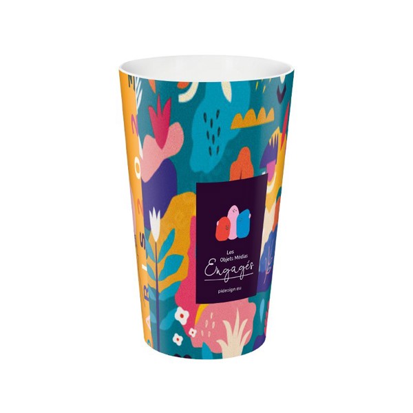 30 cl stackable plastic cup - Commande / Translucide