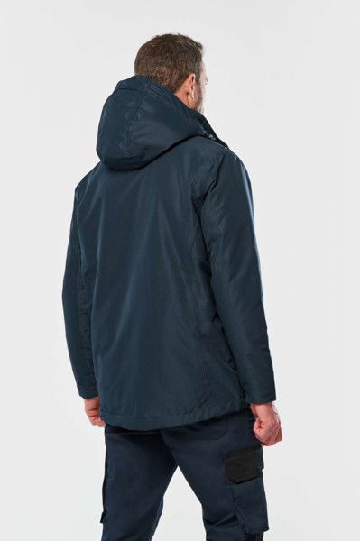 Unisex Hooded Performance Parka - Black / XL