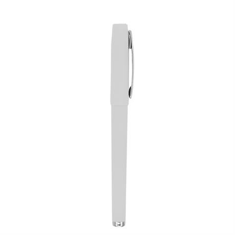 Coloma Roller Pen - White / BLUE INK