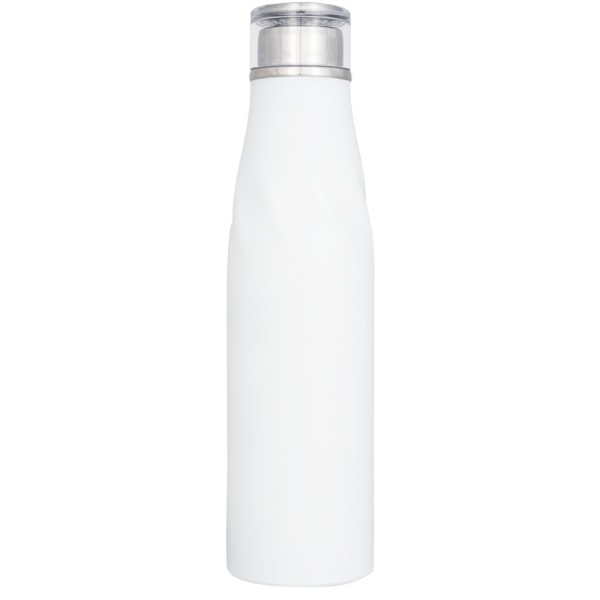 Bouteille Hugo avec isolation par le vide et couche de cuivre 650ml - Blanc