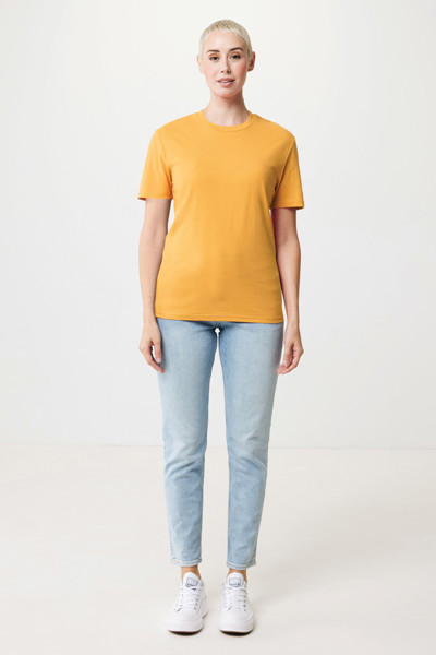 Iqoniq Bryce T-Shirt aus recycelter Baumwolle - Ochre Yellow / XXXL