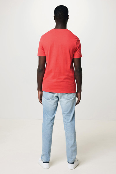 T-shirt en coton recyclé Iqoniq Bryce - Luscious Red / XL