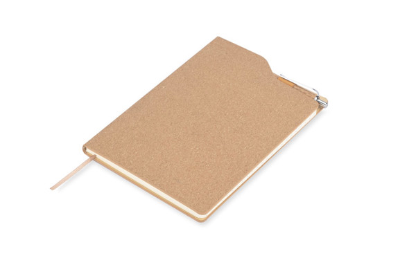 Cork notebook with pen TESSO A5