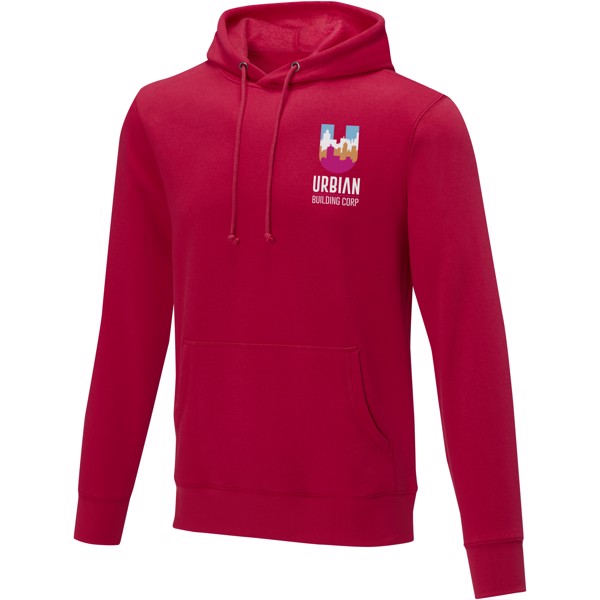 Felpa con cappuccio da uomo Charon - Rosso / S