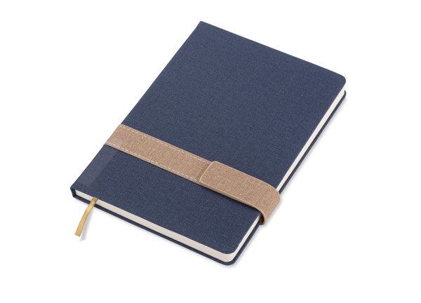 Notes z zapięciem ELITE A5 - Granatowy