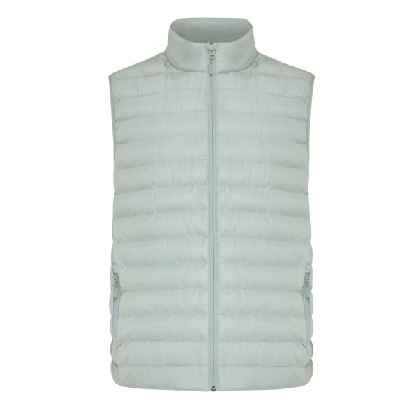 Pánská vesta IQONIQ Meru z recykl. polyesteru - Iceberg Green / M
