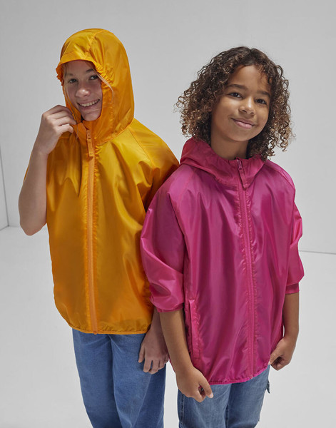 #Reset Windbreaker / Kids - Meta Orange / 5/6 (110/116)