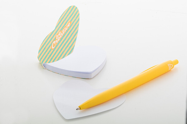 Bloc-notes coeur CreaStick Seed Heart