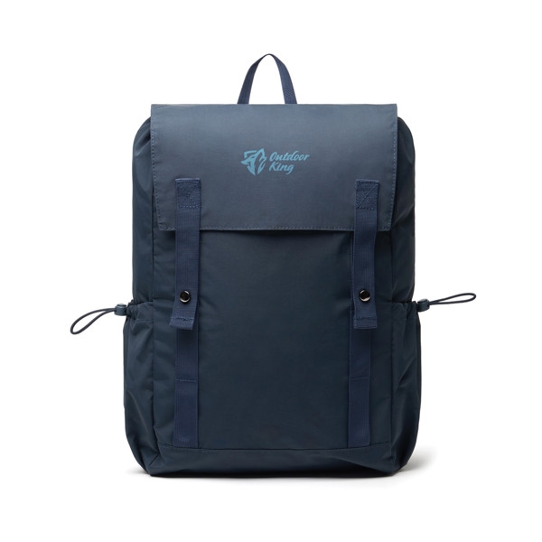 Sac à dos en nylon recyclé RCS KENTO URBAN - Bleu Marine