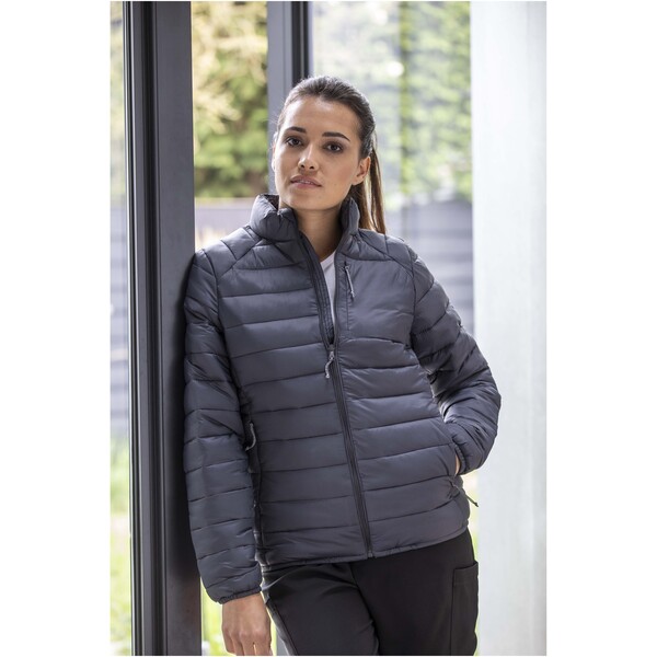 Giacca termica Pallas da donna in materiale riciclato - Grigio tempesta / XS
