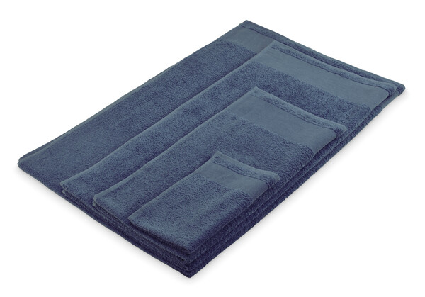 Serviette  invités en coton Island 30 - Bleu Royal