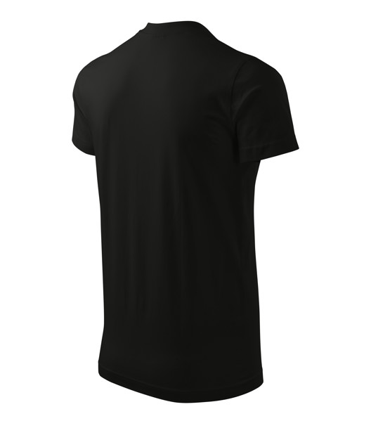 Tričko Unisex Malfini® Heavy V-Neck - Černá / XL