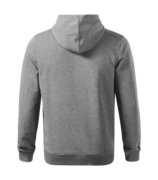 Mikina Pánská Malfini® Break - Tmavě Šedý Melír / 2XL