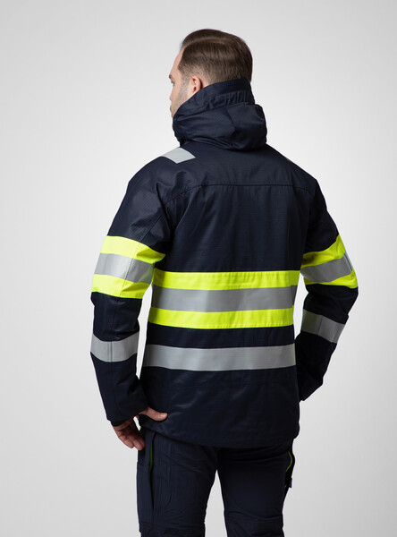 6454 Functional Jacket Hi Viz Yellow/Black 3XL